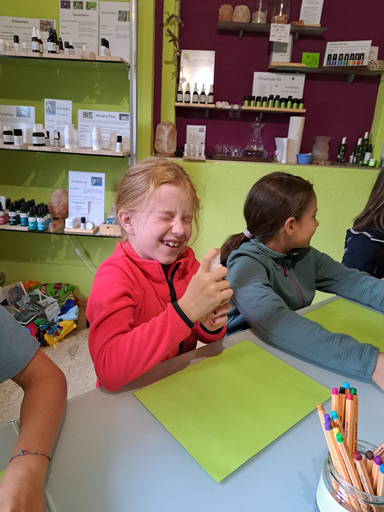 ...duftende Begleitung für in die Schule...