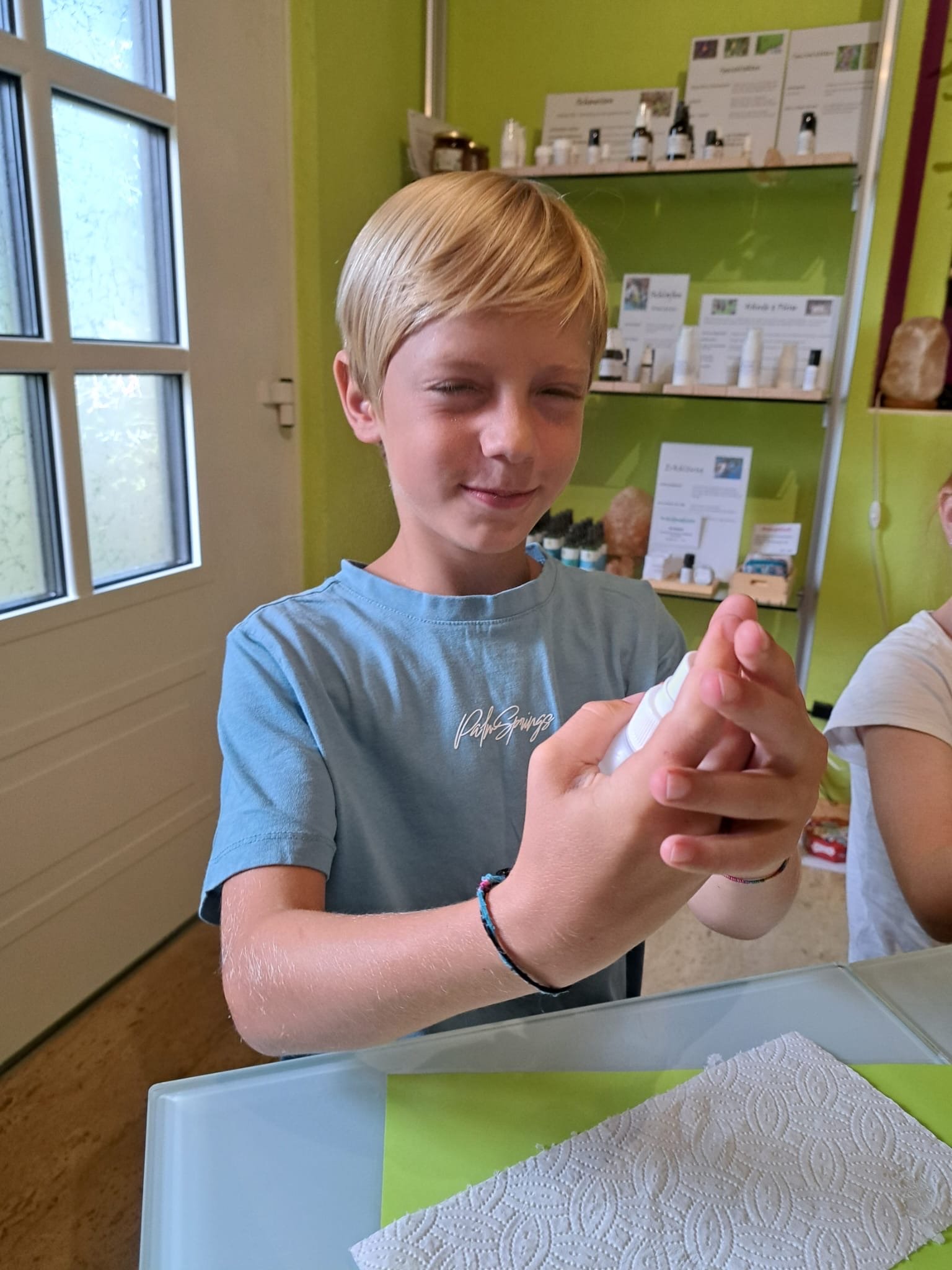 ...duftende Begleitung für in die Schule...