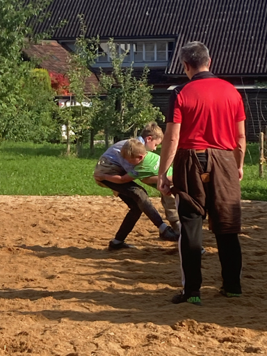 ...ab ins Sägemehl...