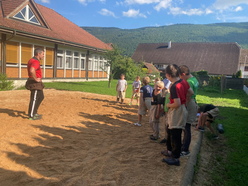 ...ab ins Sägemehl...