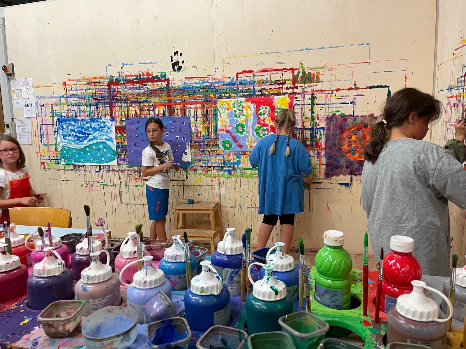 ...malen und gestalten im malatelier...