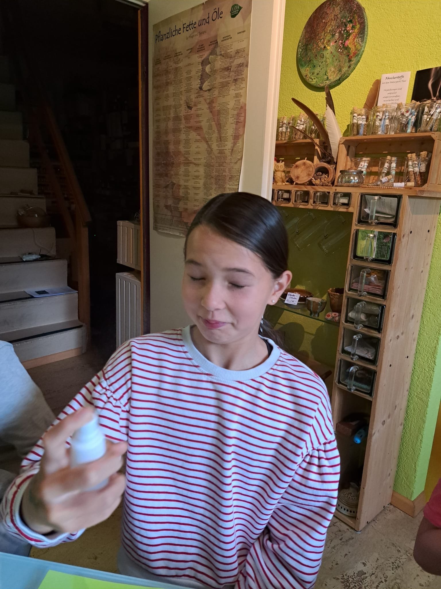 ...duftende Begleitung für in die Schule...