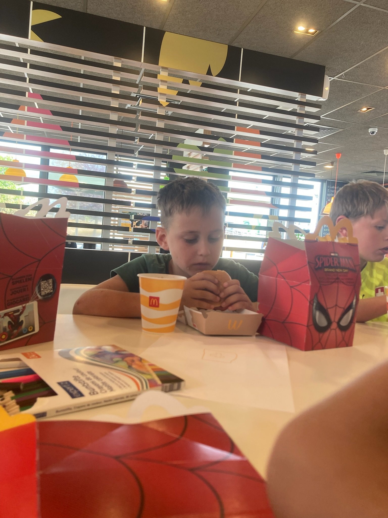 ...zu besuch bei mc donald`s...