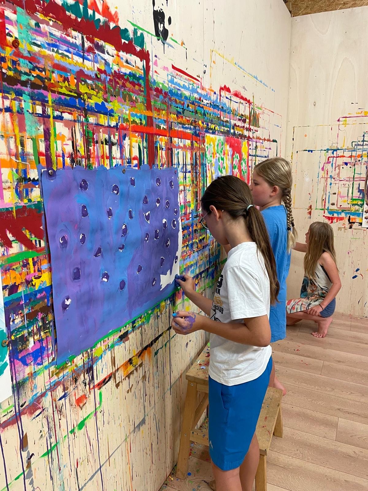 ...malen und gestalten im malatelier...