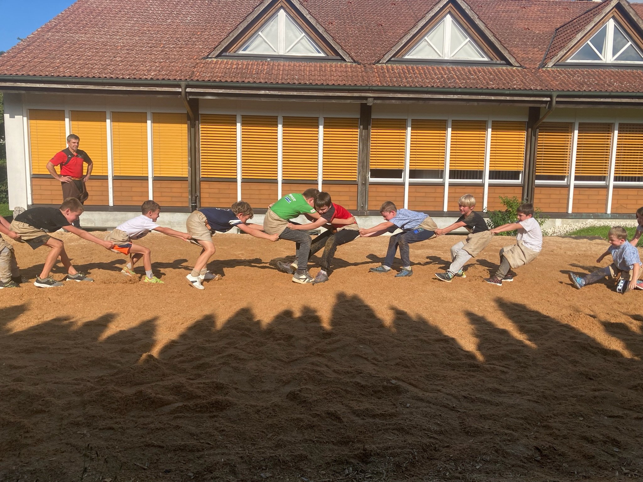 ...ab ins Sägemehl...