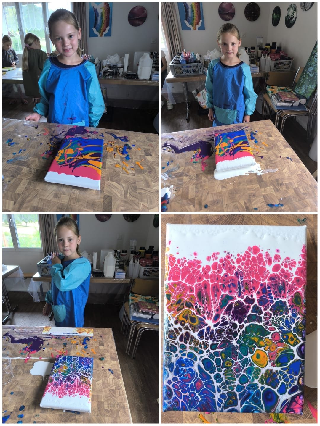 ...acryl pouring...