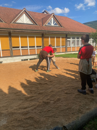 ...ab ins Sägemehl...