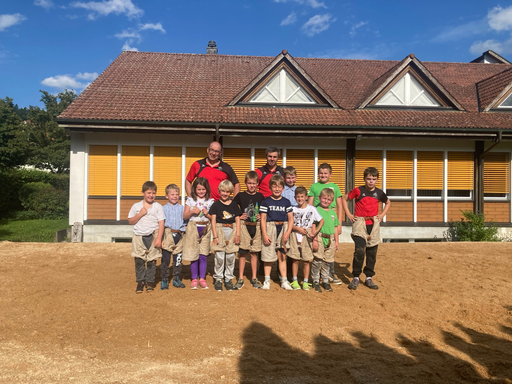 ...ab ins Sägemehl...